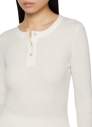  - ARCH4 - New Noa Cashmere Knit Henley Top