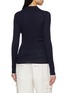 Back View - Click To Enlarge - ARCH4 - Maja Ribbed Cashmere Knit Polo Top