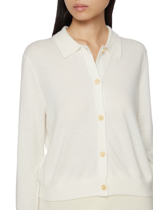  - ARCH4 - Wrexham Polo Collar Cashmere Knit Cardigan