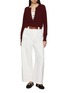 Figure View - Click To Enlarge - ARCH4 - Nappa Crewneck Cashmere Knit Cardigan