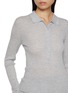  - ARCH4 - Maja Ribbed Cashmere Knit Polo Top