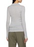 Back View - Click To Enlarge - ARCH4 - Maja Ribbed Cashmere Knit Polo Top