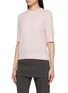 Detail View - Click To Enlarge - ARCH4 - Imogen Scarf Tie Cashmere Knit Top