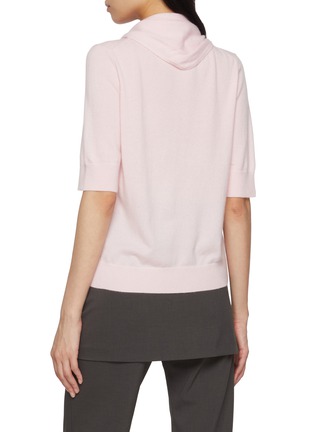 Back View - Click To Enlarge - ARCH4 - Imogen Scarf Tie Cashmere Knit Top