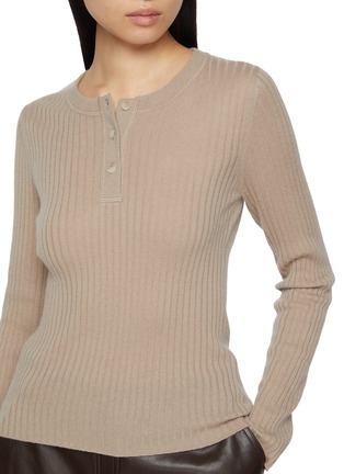  - ARCH4 - New Noa Cashmere Knit Henley Top