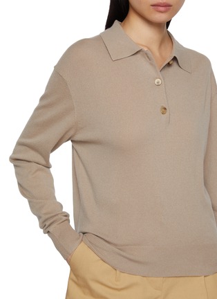  - ARCH4 - New Hamilton Cashmere Knit Polo Top