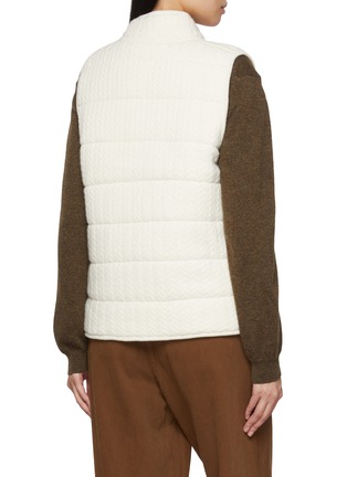 Back View - Click To Enlarge - ARCH4 - Hammersmith Quilted Knit Gilet