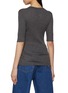 Back View - Click To Enlarge - ARCH4 - Belsize Short Sleeve Cashmere Knit Top