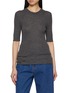 Main View - Click To Enlarge - ARCH4 - Belsize Short Sleeve Cashmere Knit Top
