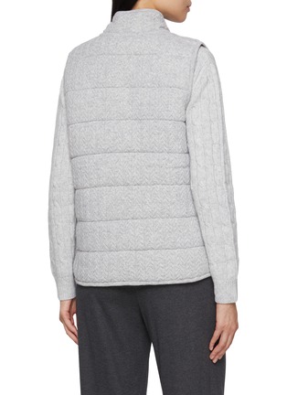 Back View - Click To Enlarge - ARCH4 - Hammersmith Quilted Knit Gilet