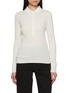 Main View - Click To Enlarge - ARCH4 - Mable Ribbed Cashmere Knit Top