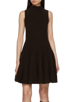 Main View - Click To Enlarge - ARCH4 - New Darla Sleeveless Ribbed Cashmere Knit Dress