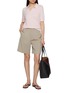 Figure View - Click To Enlarge - ARCH4 - Octavia Cashmere Knit Polo Top