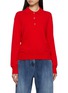 Main View - Click To Enlarge - ARCH4 - New Hamilton Cashmere Knit Polo Top