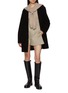 Figure View - Click To Enlarge - ARCH4 - Sonja Shoulder Tie Cashmere Knit Top