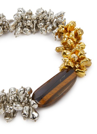 Detail View - Click To Enlarge - DRIES VAN NOTEN - Precious Plated Brass Necklace
