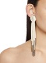 Figure View - Click To Enlarge - DRIES VAN NOTEN - Brass Cotton Drop Earrings
