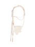 Main View - Click To Enlarge - DRIES VAN NOTEN - Plated Brass Resin Cotton Necklace