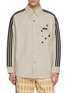 Main View - Click To Enlarge - ADIDAS - X Song For The Mute Adi006 Button Embellished Shirt
