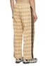 Back View - Click To Enlarge - ADIDAS - X Song For The Mute Adi006 Plaid Striped Cotton Blend Pants