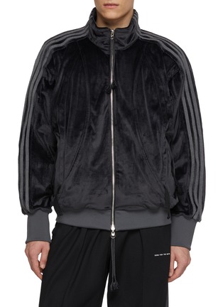 Main View - Click To Enlarge - ADIDAS - X Song For The Mute Adi006 Velvet Track Jacket