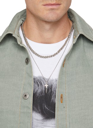 Figure View - Click To Enlarge - EMANUELE BICOCCHI - Sterling Silver Pugnale Pendant Necklace