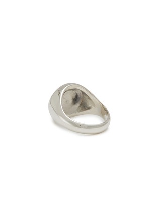 Detail View - Click To Enlarge - EMANUELE BICOCCHI - Sterling Silver Crest Ring