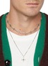Figure View - Click To Enlarge - EMANUELE BICOCCHI - Sterling Silver Multi-cross Avelli Necklace