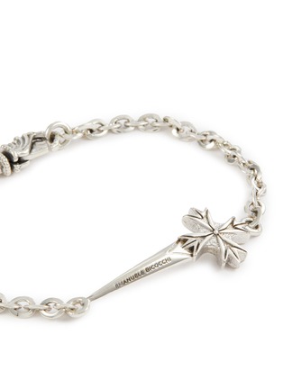 Detail View - Click To Enlarge - EMANUELE BICOCCHI - Sterling Silver Pugnale Bracelet