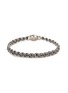 Detail View - Click To Enlarge - EMANUELE BICOCCHI - Sterling Silver Small Diamond-Cut Braided Bracelet
