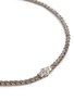 Detail View - Click To Enlarge - EMANUELE BICOCCHI - Sterling Silver Diamond-Cut Braided Necklace