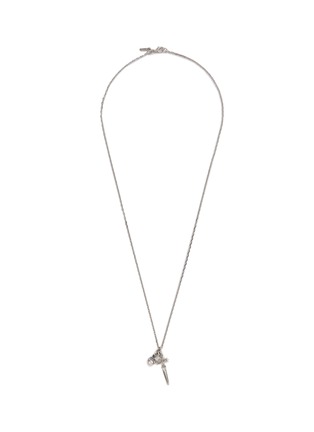 Main View - Click To Enlarge - EMANUELE BICOCCHI - Freshwater Pearl Sterling Silver Pugnale Pendant Necklace
