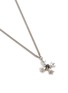Detail View - Click To Enlarge - EMANUELE BICOCCHI - Sterling Silver Crest Crystal Necklace