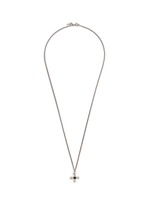 EMANUELE BICOCCHI | Sterling Silver Crest Crystal Necklace