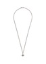 Main View - Click To Enlarge - EMANUELE BICOCCHI - Sterling Silver Crest Crystal Necklace