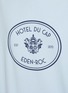  - SPORTY & RICH - X Hotel du Cap-Eden-Roc Crest Logo Cotton T-Shirt