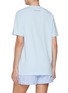 Back View - Click To Enlarge - SPORTY & RICH - X Hotel du Cap-Eden-Roc Crest Logo Cotton T-Shirt