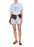 Figure View - Click To Enlarge - SPORTY & RICH - X Hotel du Cap-Eden-Roc Crest Logo Cotton T-Shirt