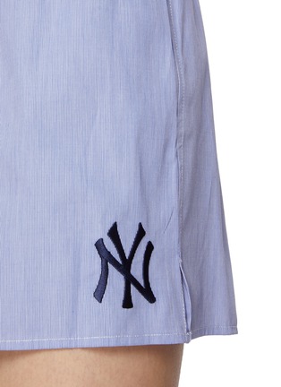  - SPORTY & RICH - x The New York Yankees Cotton Boxer Shorts