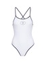 Main View - Click To Enlarge - SPORTY & RICH - X Hotel du Cap-Eden-Roc Crest One Piece Swimsuit