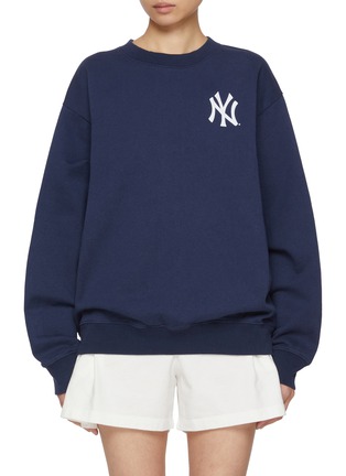 Main View - Click To Enlarge - SPORTY & RICH - x The New York Yankees Crewneck Cotton Sweatshirt