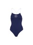 Main View - Click To Enlarge - SPORTY & RICH - X Hotel du Cap-Eden-Roc Crest One Piece Swimsuit