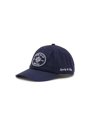 Main View - Click To Enlarge - SPORTY & RICH - Eden Crest Cotton Baseball Cap