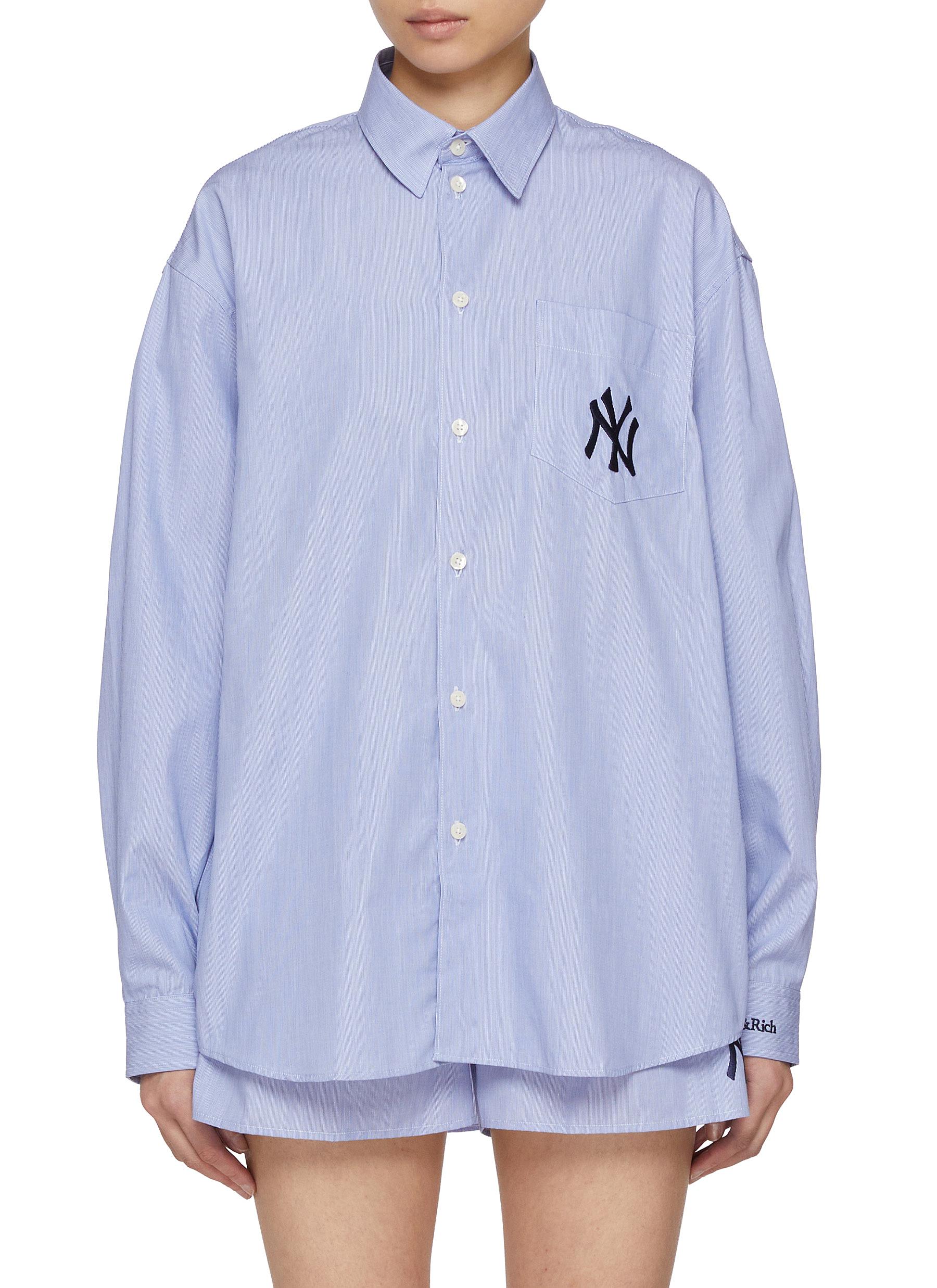 SPORTY & RICH | x The New York Yankees Oversized Cotton