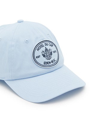 Detail View - Click To Enlarge - SPORTY & RICH - Eden Crest Cotton Baseball Cap
