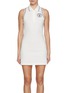 Main View - Click To Enlarge - SPORTY & RICH - X Hotel du Cap-Eden-Roc Crest Cotton Piqué Polo Dress