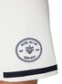  - SPORTY & RICH - X Hotel du Cap-Eden-Roc Crest Embroidered Mila Skirt