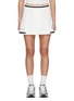 Main View - Click To Enlarge - SPORTY & RICH - X Hotel du Cap-Eden-Roc Crest Embroidered Mila Skirt