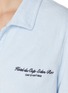  - SPORTY & RICH - X Hotel du Cap-Eden-Roc Script Cotton Terry Polo
