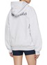 Back View - Click To Enlarge - SPORTY & RICH - x The New York Yankees Zip Up Cotton Hoodie